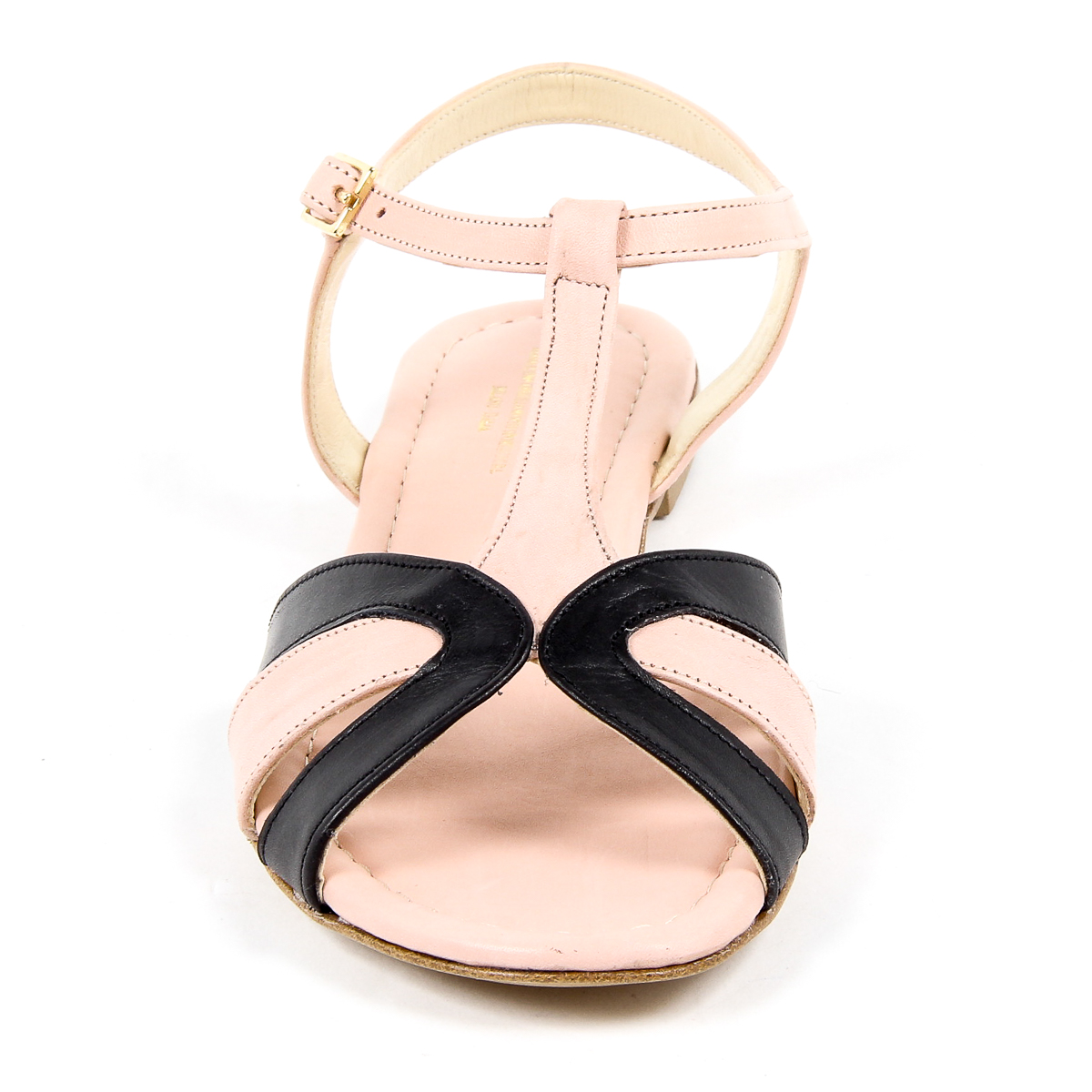 V 1969 Italia Sandalo piatto da donna rosa GRAZIA