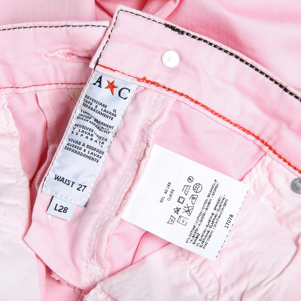 Pantaloni da donna Andrew Charles rosa CLAIRE