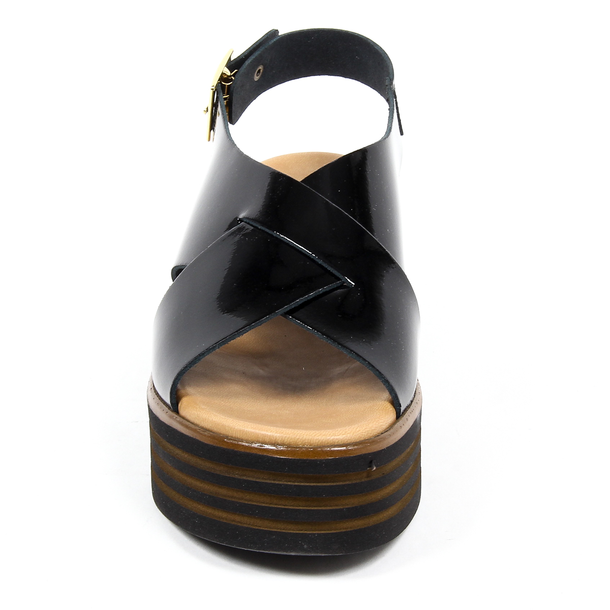 Sandalo flatform da donna V 1969 Italia