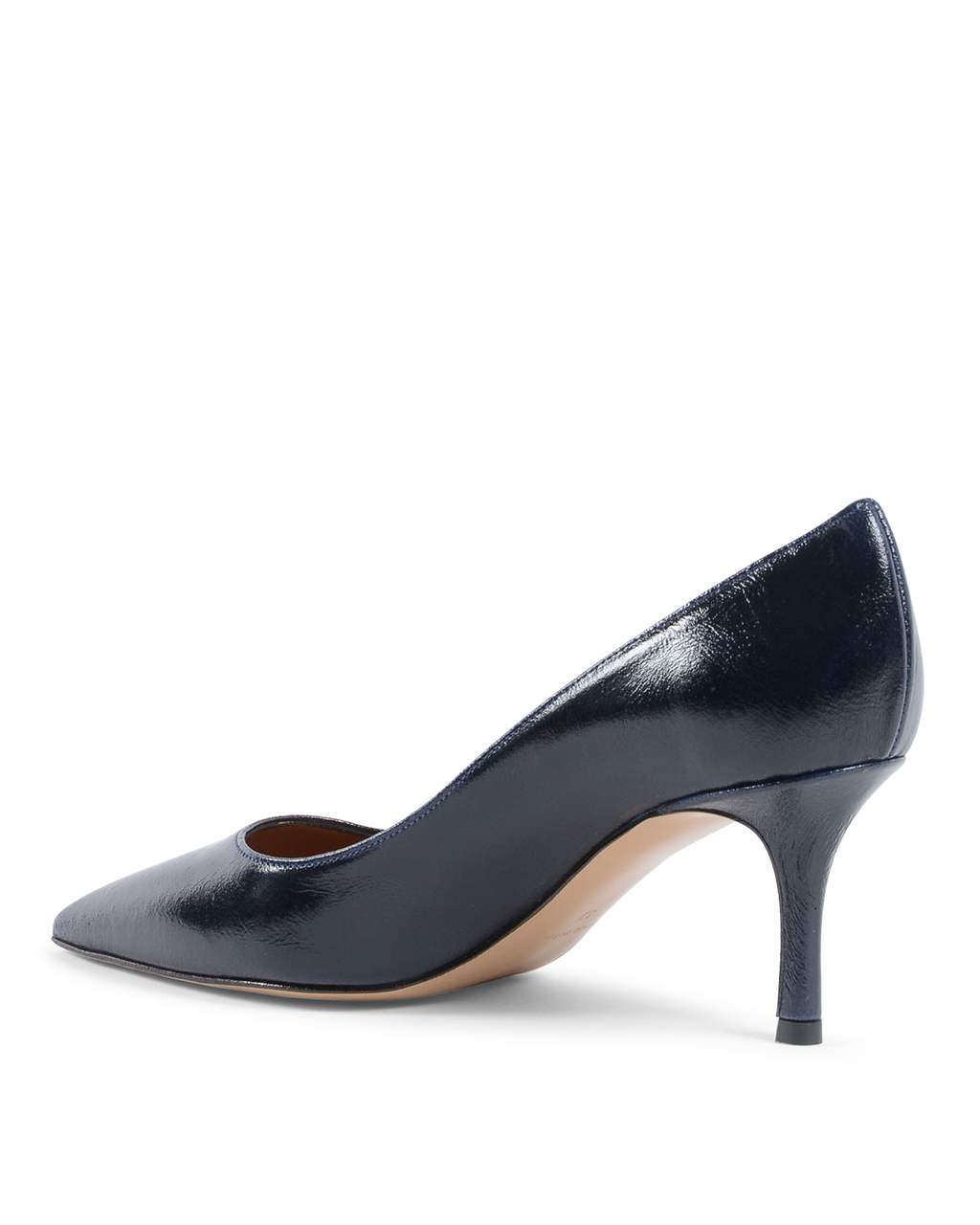 19V69 Italia Scarpe da donna con tacco blu navy INES65 VERNICE BLU NAVY