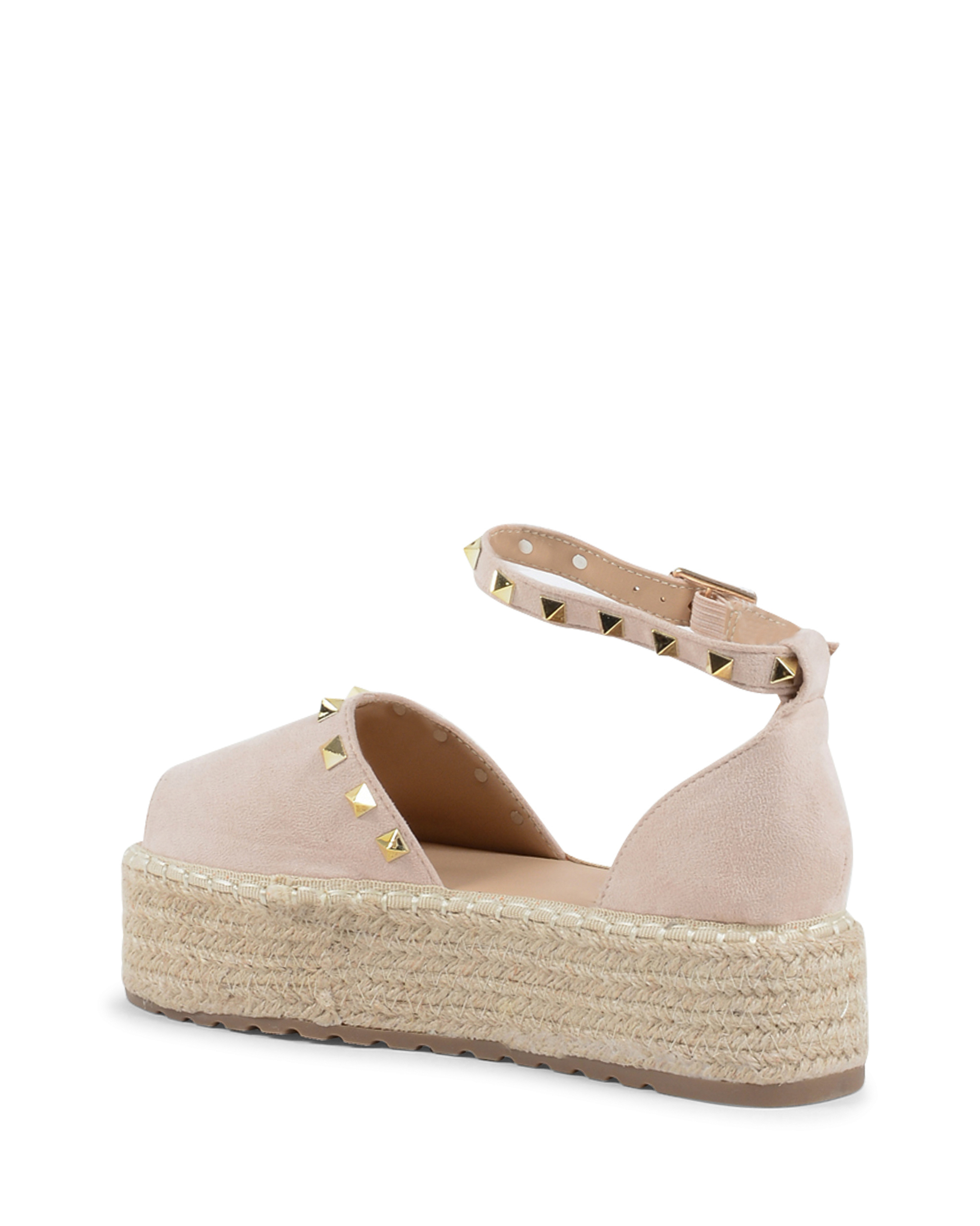 19V69 Italia Sandalo con plateau e espadrillas da donna Beige V29 BEIGE
