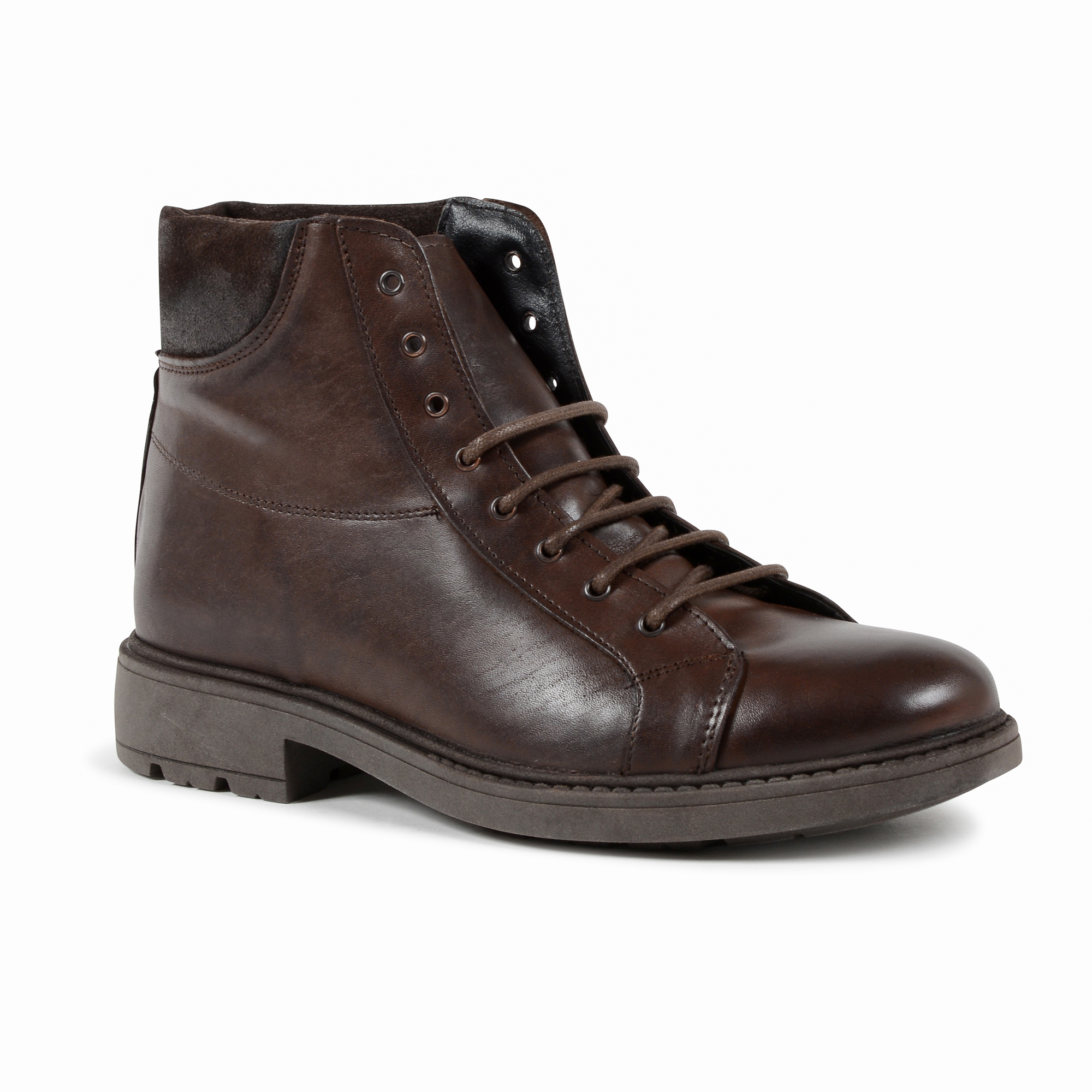 19V69 Italia Mens Ankle Boot Brown 2647 VITELLO T MORO