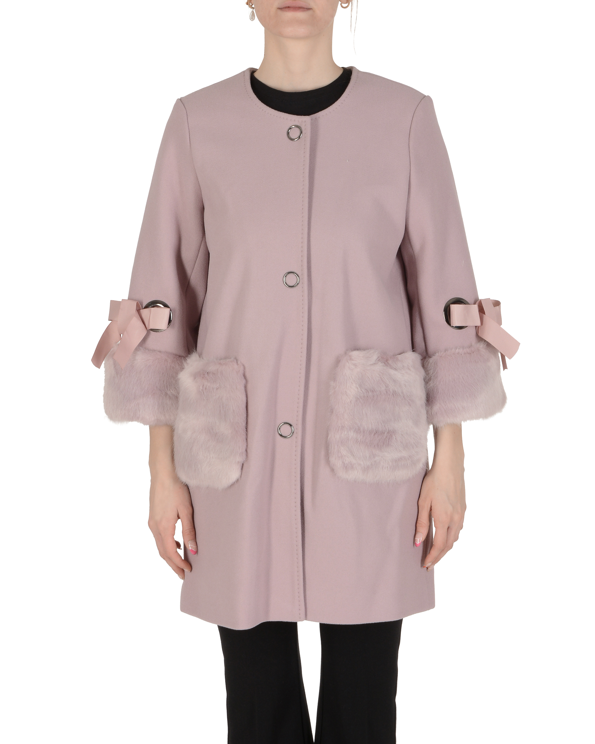 19V69 Italia Cappotto Donna Rosa RIN PINK