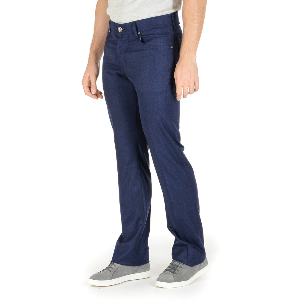 Pantaloni da uomo Jacob Cohen J620 blu