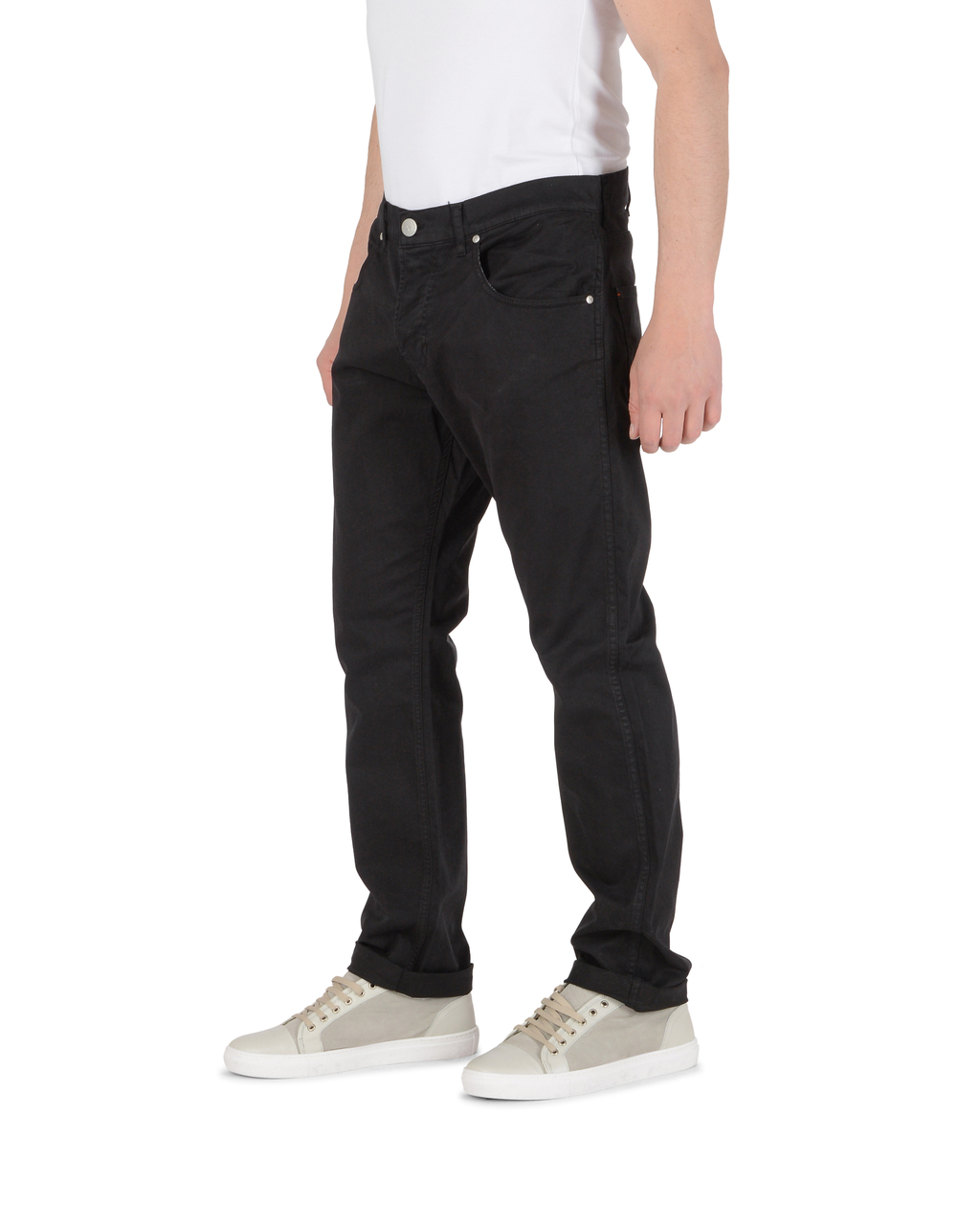 Pantaloni da uomo Andrew Charles Regular Fit FRANK BLACK