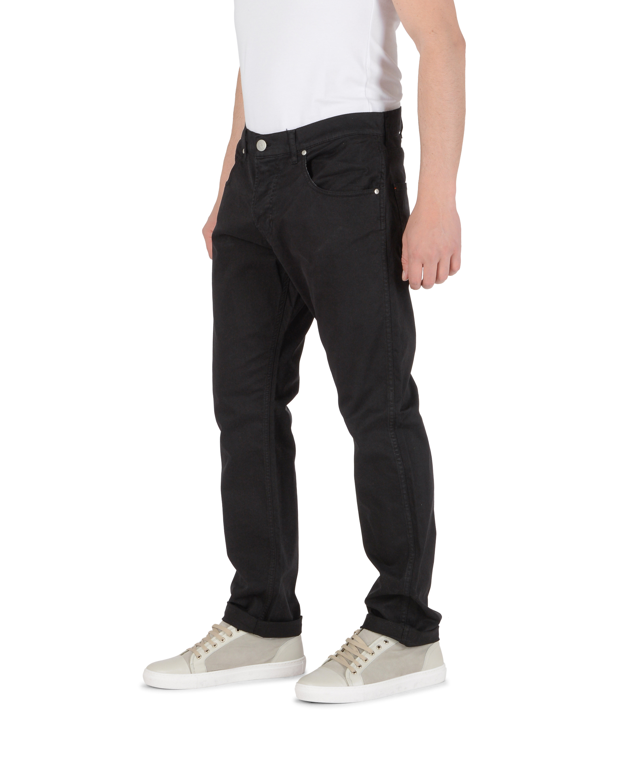 Pantaloni da uomo Andrew Charles Regular Fit FRANK BLACK