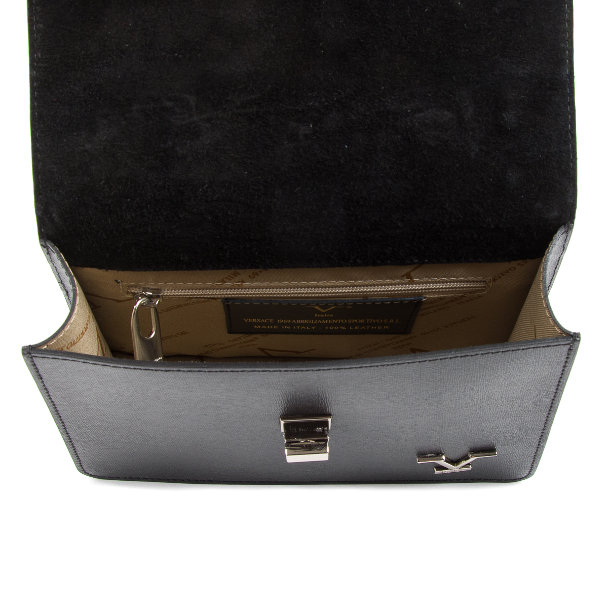 V 1969 Italia Borsa da donna nera MORA