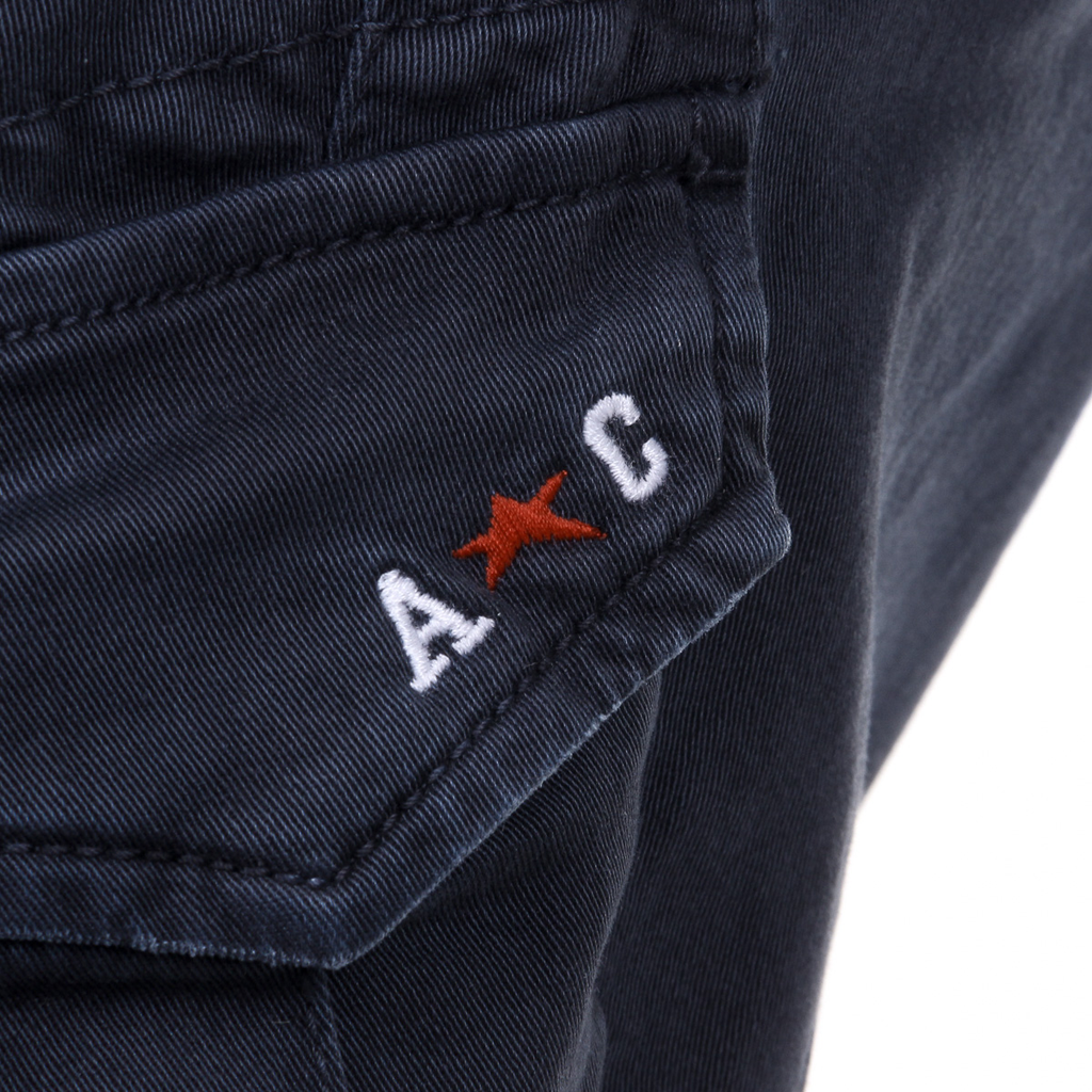 Pantaloncini da uomo Andrew Charles blu JAKO