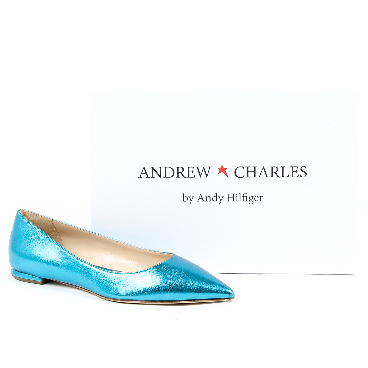 Andrew Charles Ballerina da donna blu chiaro SONIA