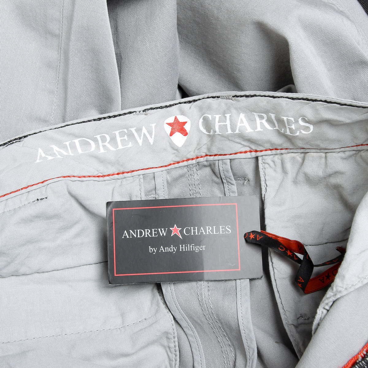 Pantaloni da uomo Andrew Charles grigio chiaro AMARA