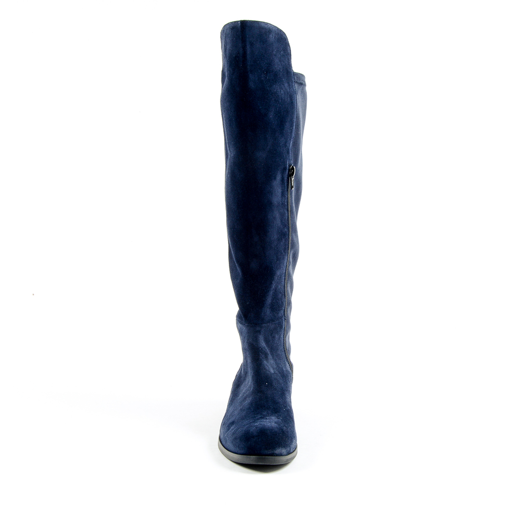 V 1969 Italia Stivale alto da donna blu UVA