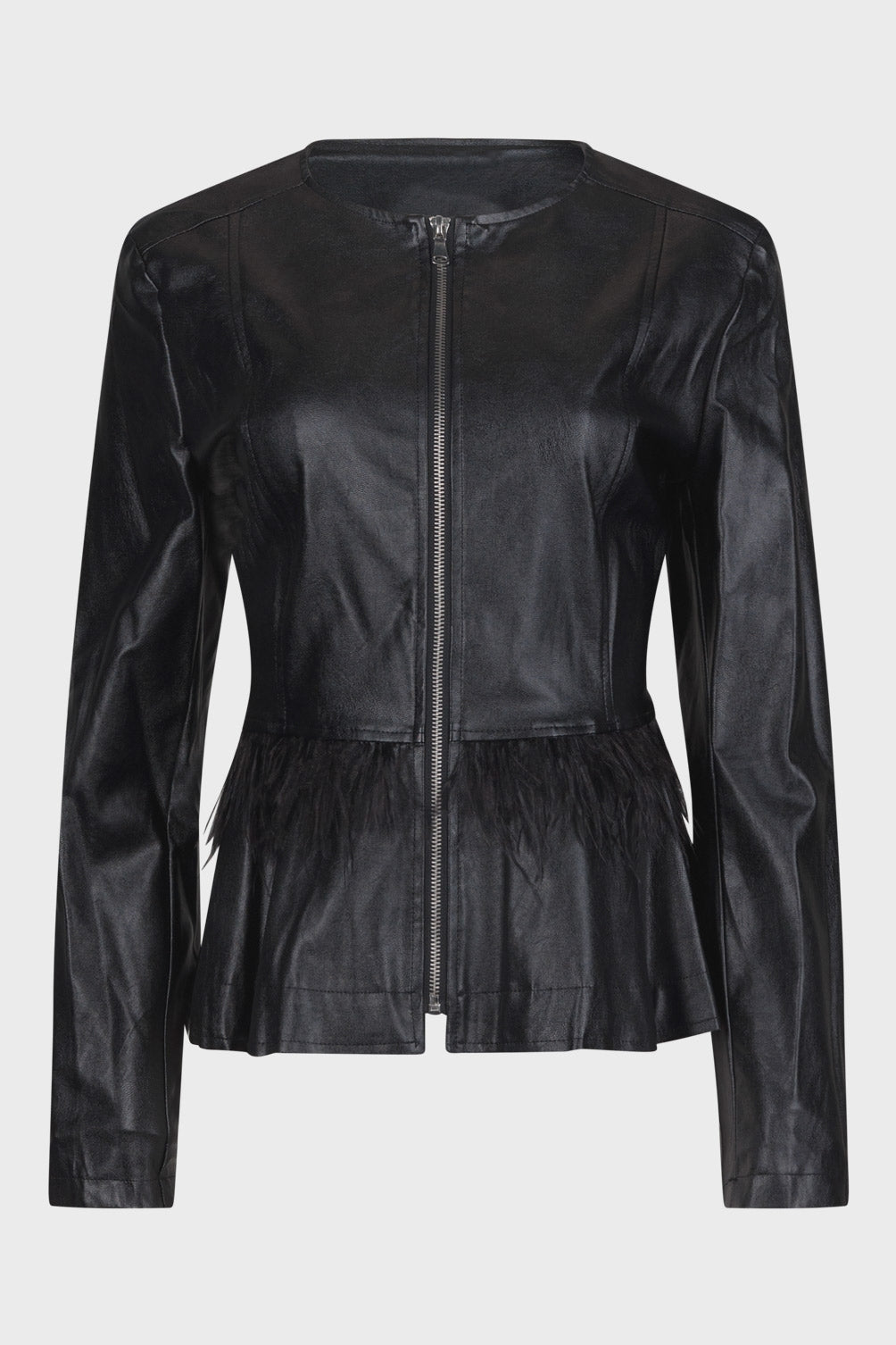19V69 Italia Giacca da donna nera DENNIE BLACK
