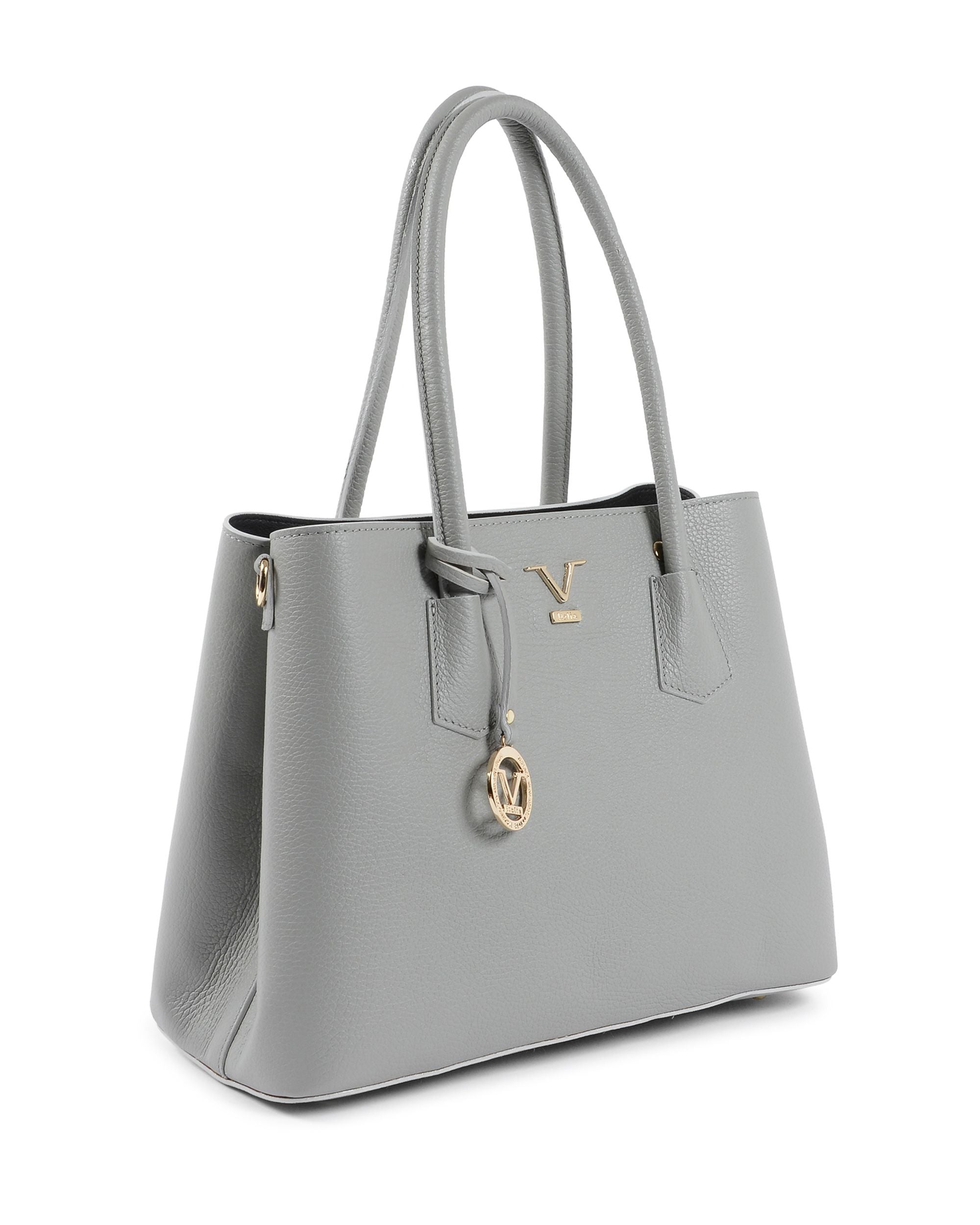 Borsa Donna V Italia Grigia 10510 V2 DOLLARO GRIGIO PERLA