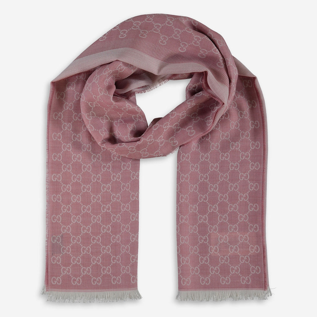 Sciarpa Gucci uomo 70x195 rosa