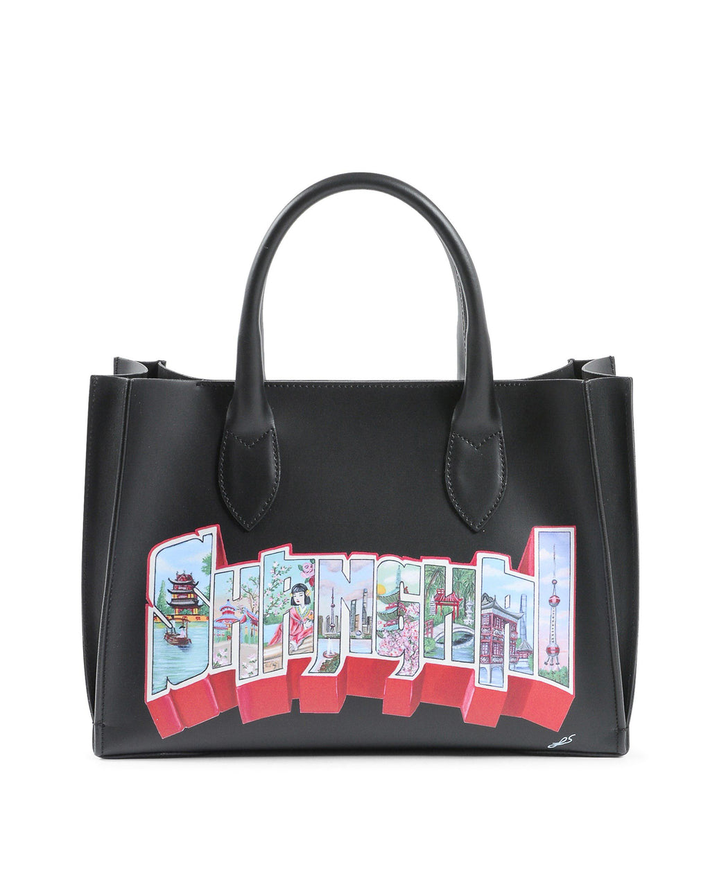 Borsa Shanghai Tote Media - Nera