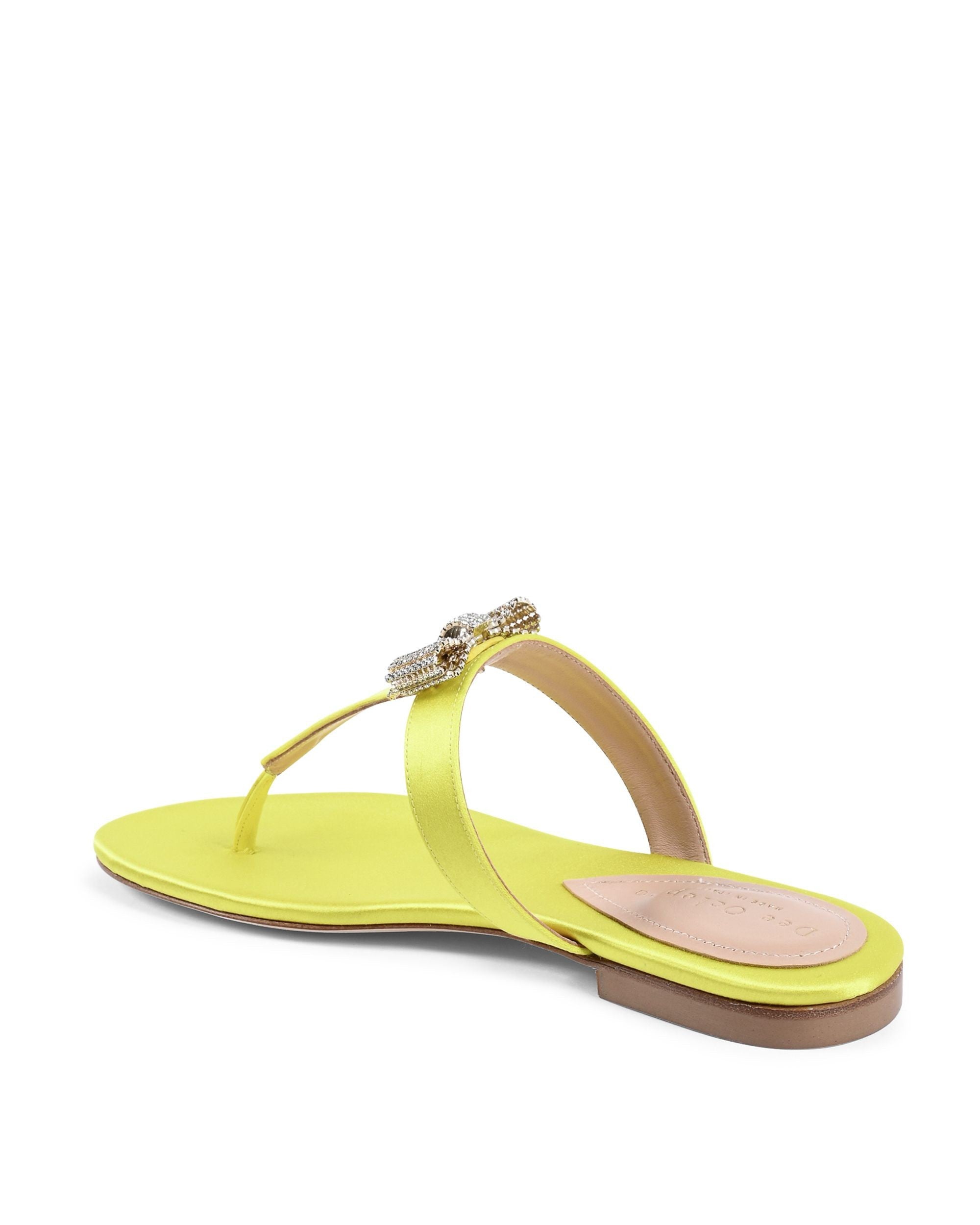 Sandalo Nina Satin - Giallo