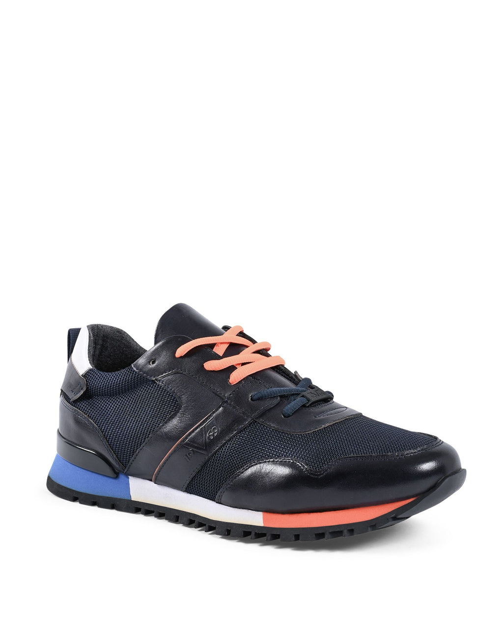 19V69 Italia Sneaker da uomo blu navy YO D392-2 NAVY