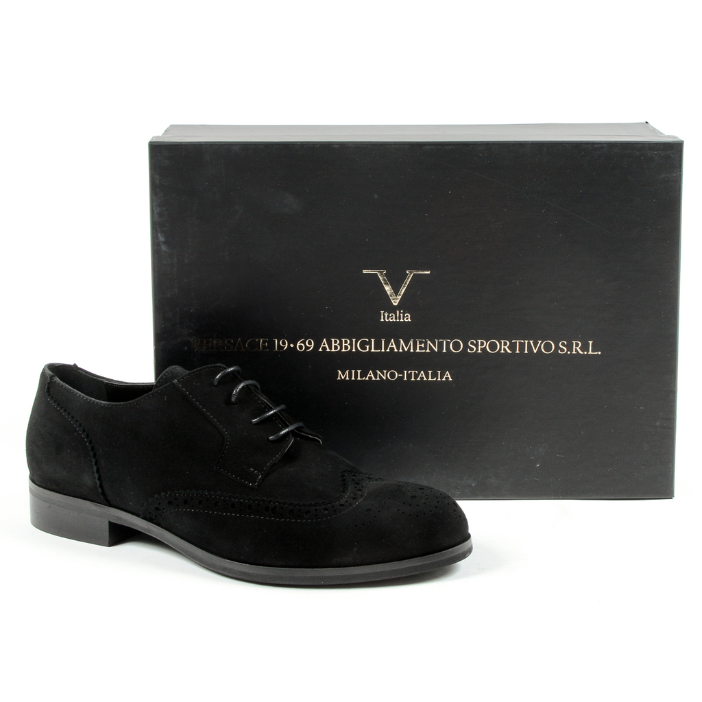V 1969 Italia Scarpa stringata da donna nera SULLY