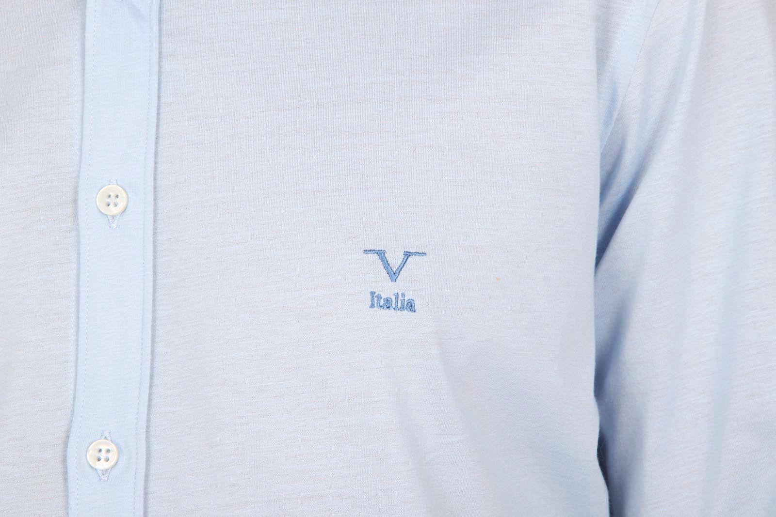 Maglia a maniche lunghe da uomo V 1969 Italia Paris Jersey Azzurro