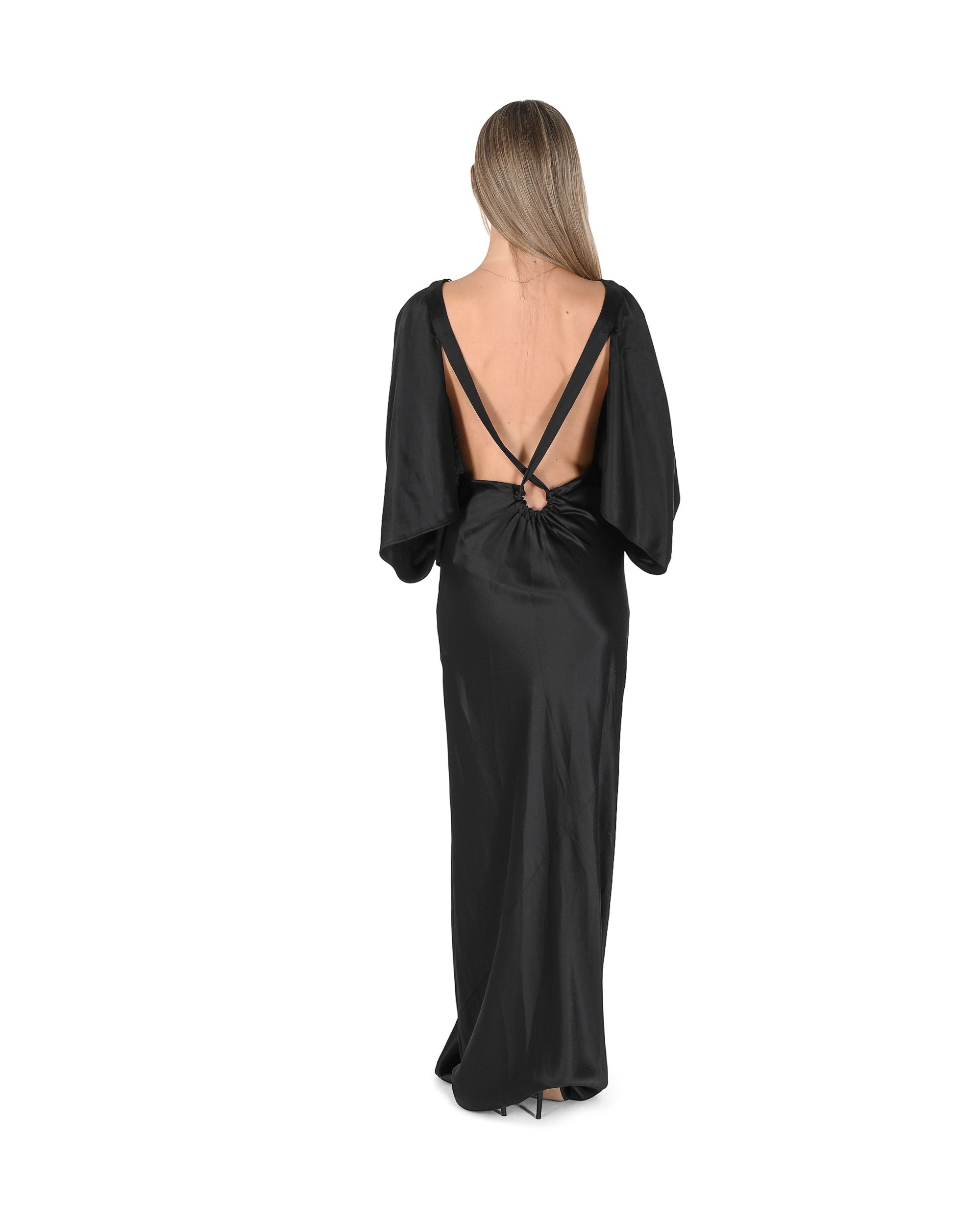 Abito da donna Saint Laurent 801228Y001W 1000 801
