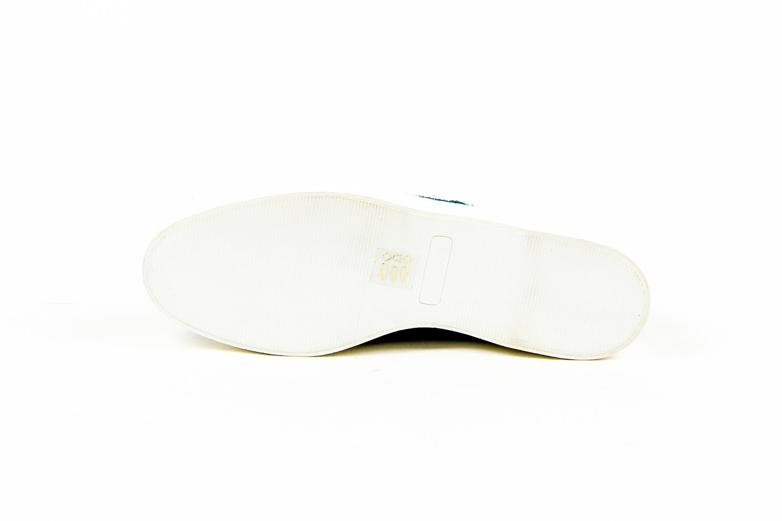 Sneaker da donna Robert Clergerie Paris POCO PAILLE BLEU DBL POUDRE