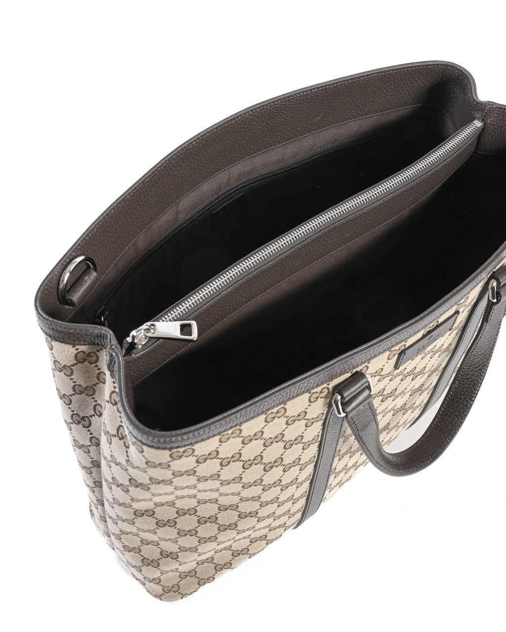 Gucci GG Original borsa shopper in tela con cerniera 449169 KY9KN 9896