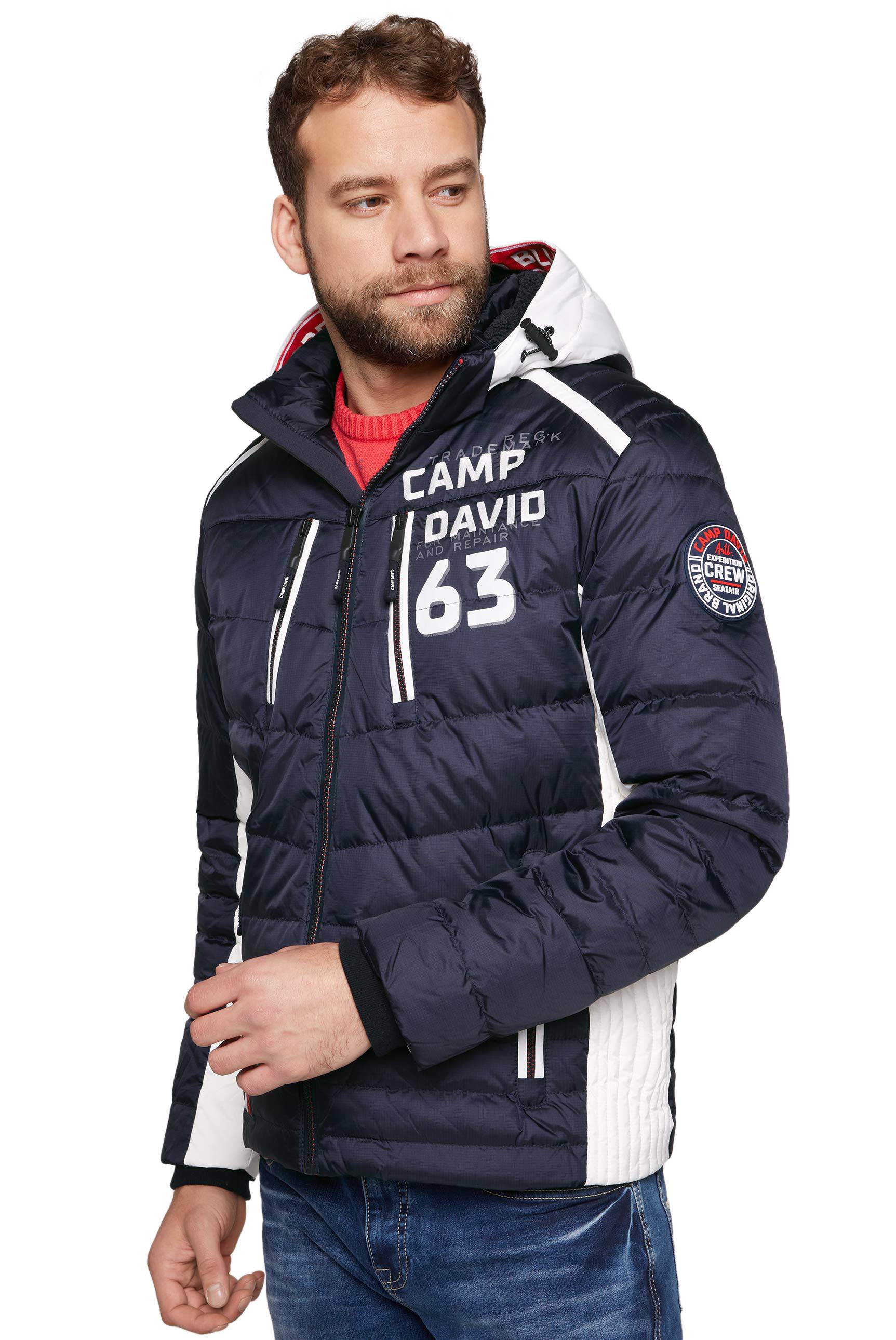 Giacca da uomo Camp David con cappuccio