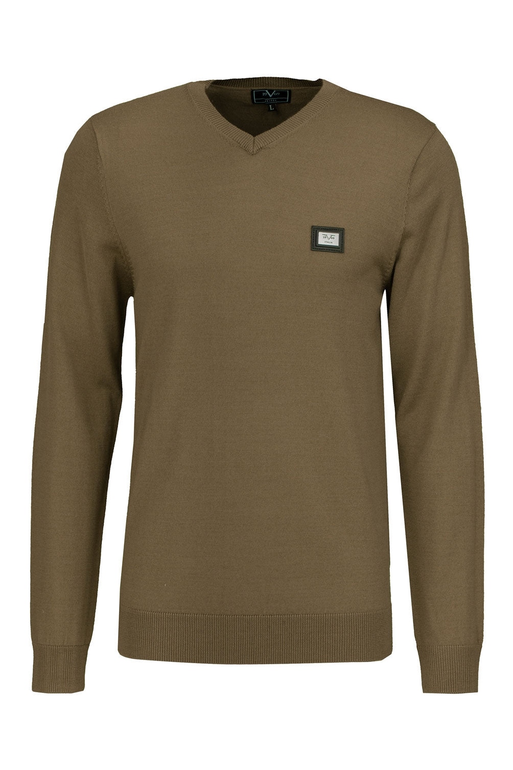 19V69 Italia Maglione Uomo Oliva THIES OLIVE