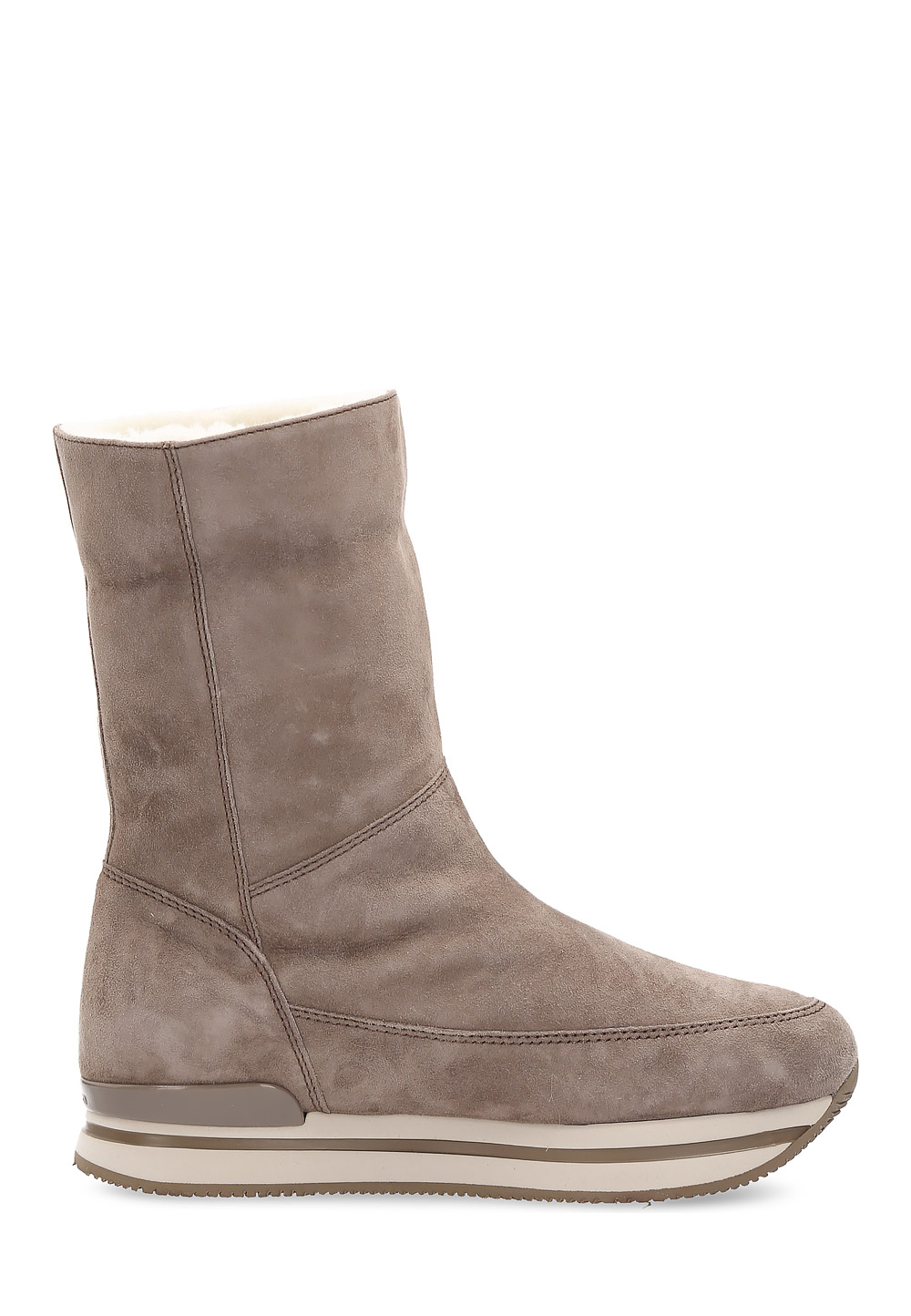 Hogan Donna Stivale Alto Marrone HXW2410O720CCR0C407