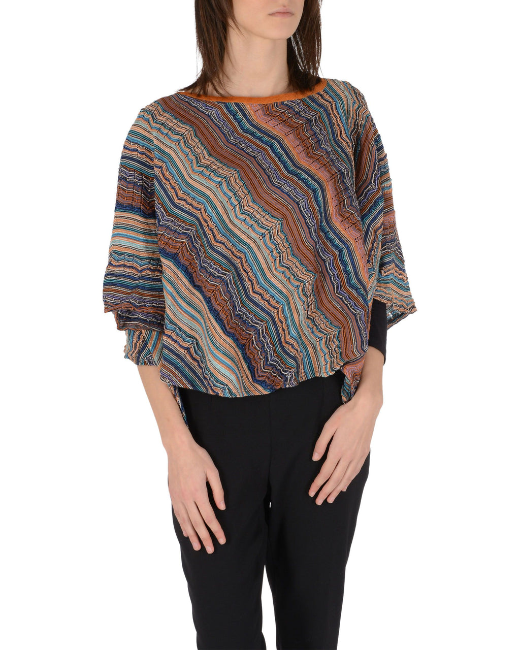 Missoni Donna Poncho Multicolore POI1WMD60990001