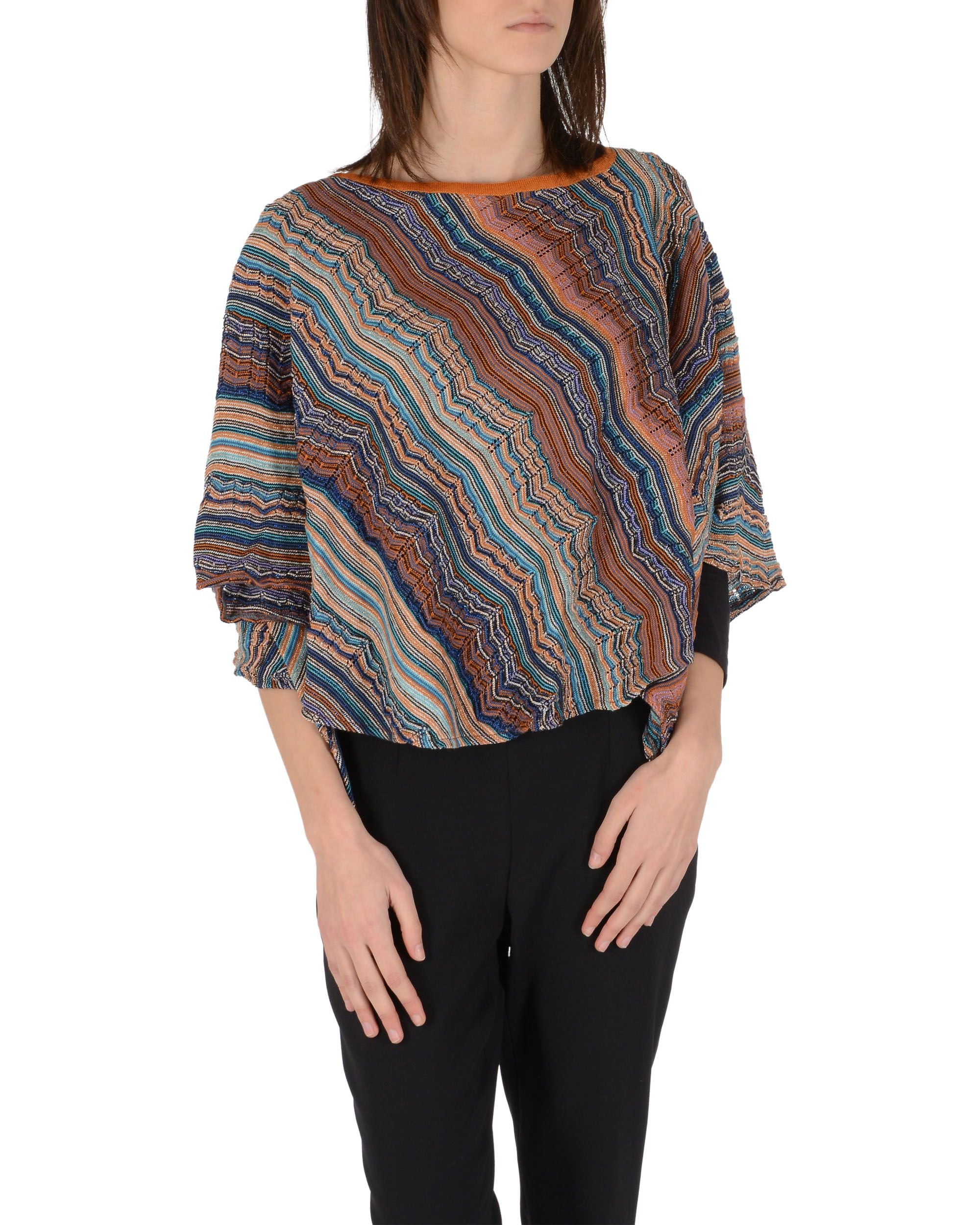 Missoni Donna Poncho Multicolore POI1WMD60990001