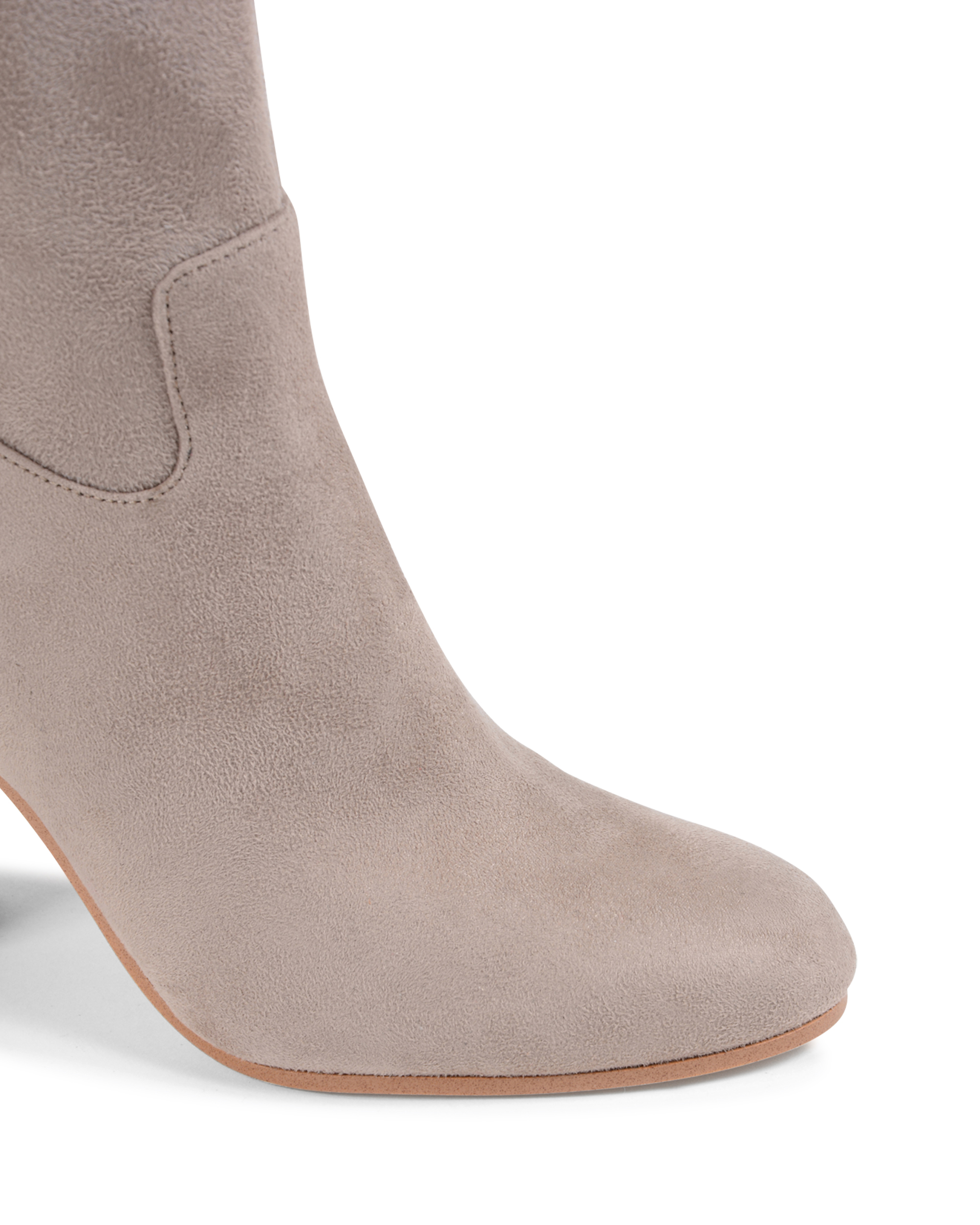 Michael Kors Stivali alti da donna color talpa JAMIE
