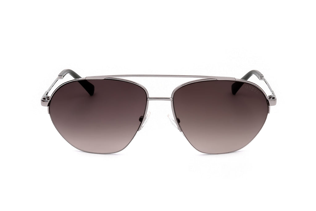 Occhiali da sole da uomo Guess GU00010 08F 61 15 140 SHINY GUNMETAL