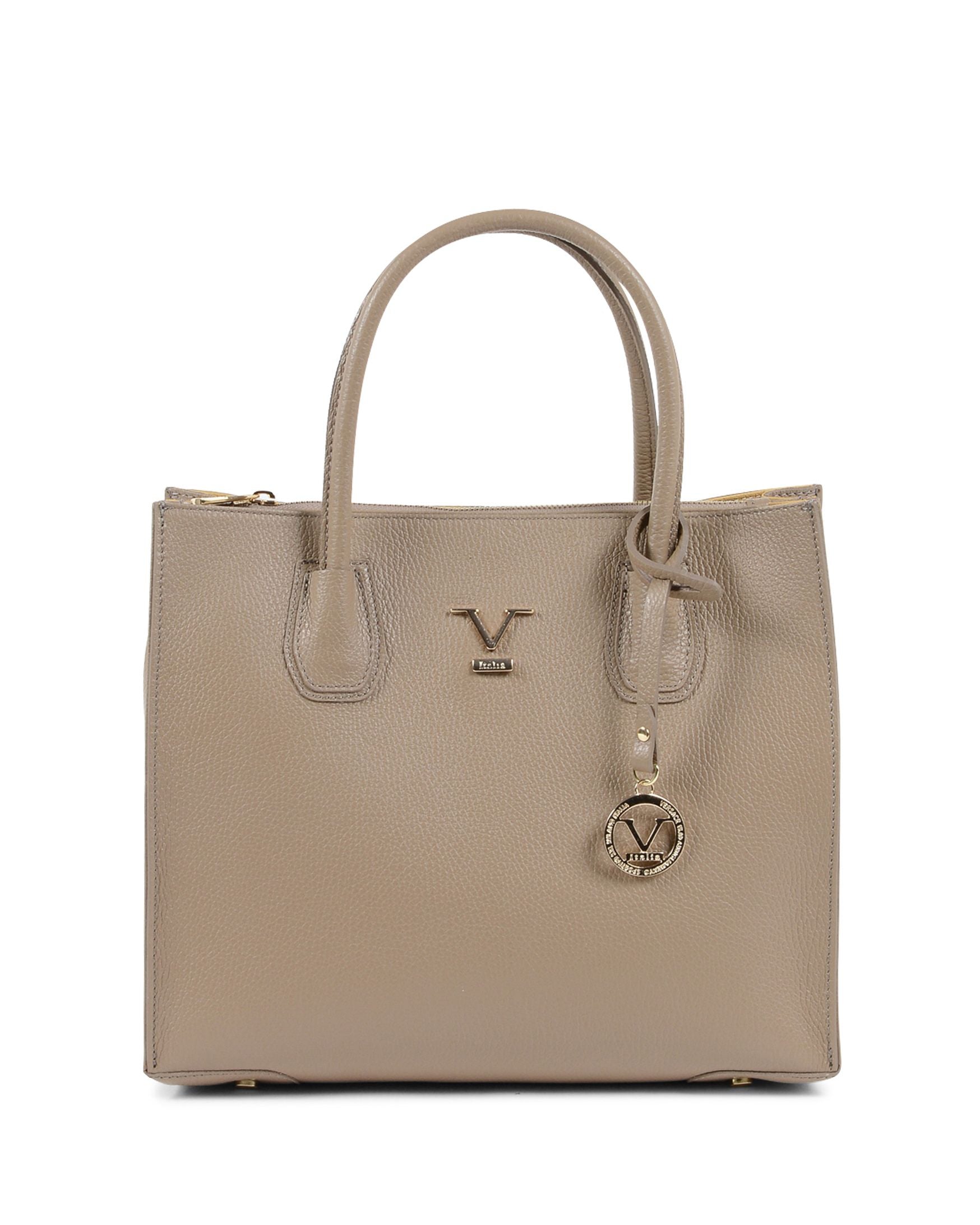 V Italia Borsa a tracolla da donna Taupe BE10275 52 DOLLARO TAUPE