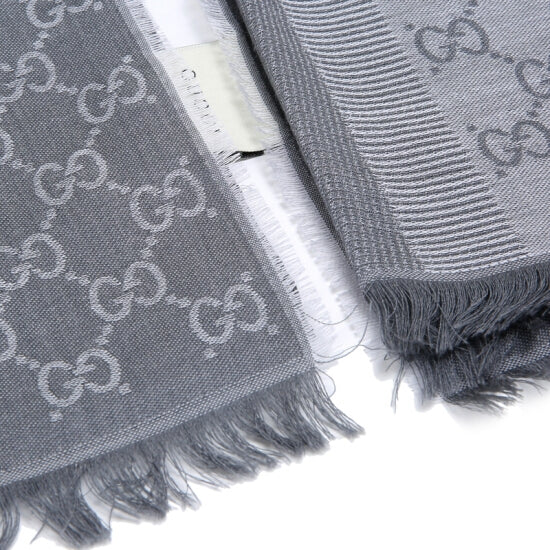 Gucci sciarpa uomo 70x195 grigio