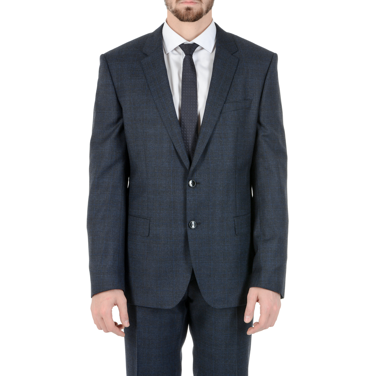 Abito da uomo Hugo Boss blu scuro, GRANDE GENIO