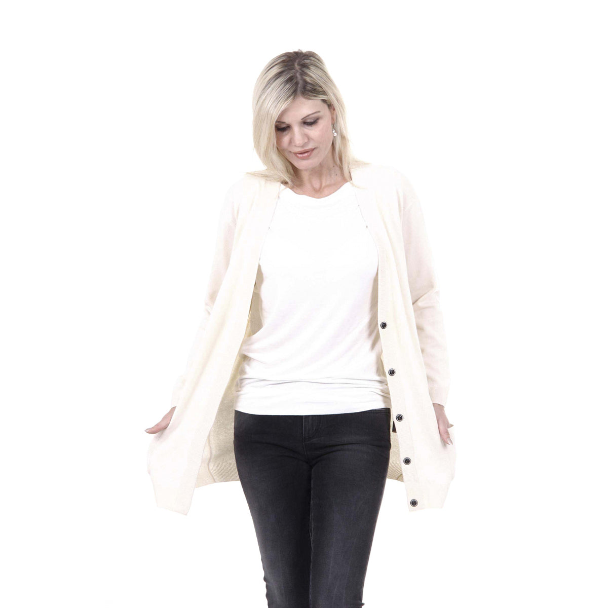 Bottega Veneta Cardigan da donna 336876 VS880 9902