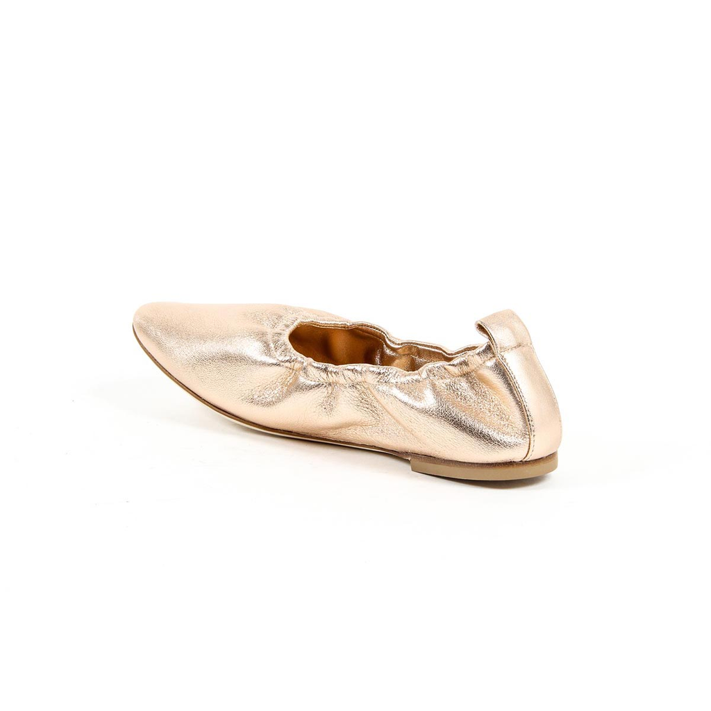 V 1969 Italia Ballerina da donna 302999 NAPPA METAL SALMONE
