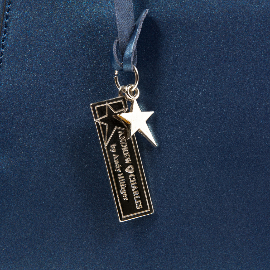 Borsa a mano da donna Andrew Charles Blu KEY