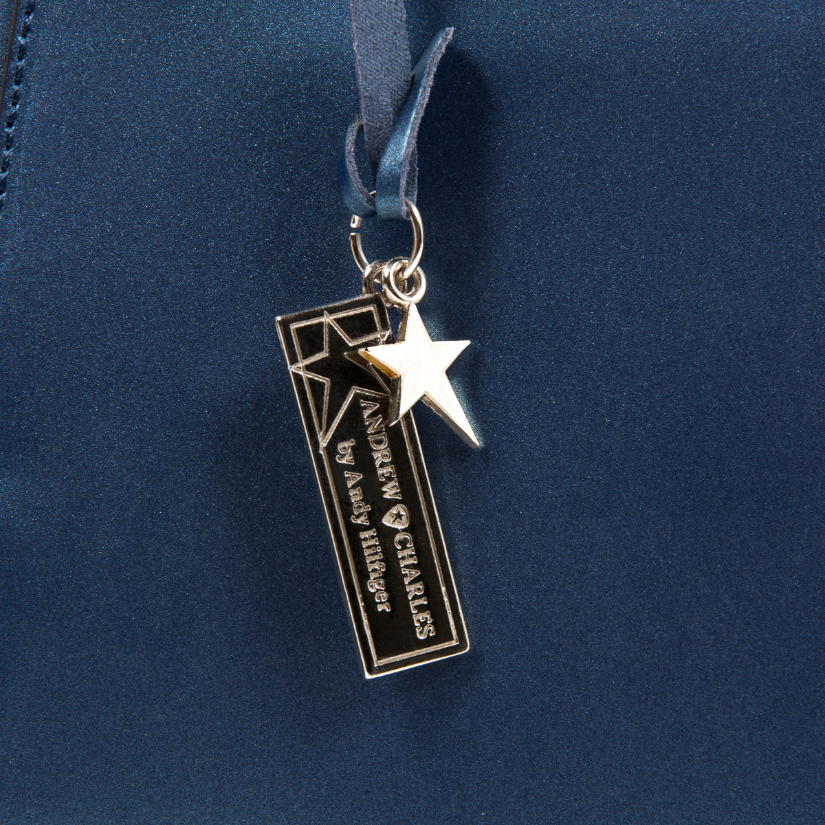 Borsa a mano da donna Andrew Charles Blu KEY