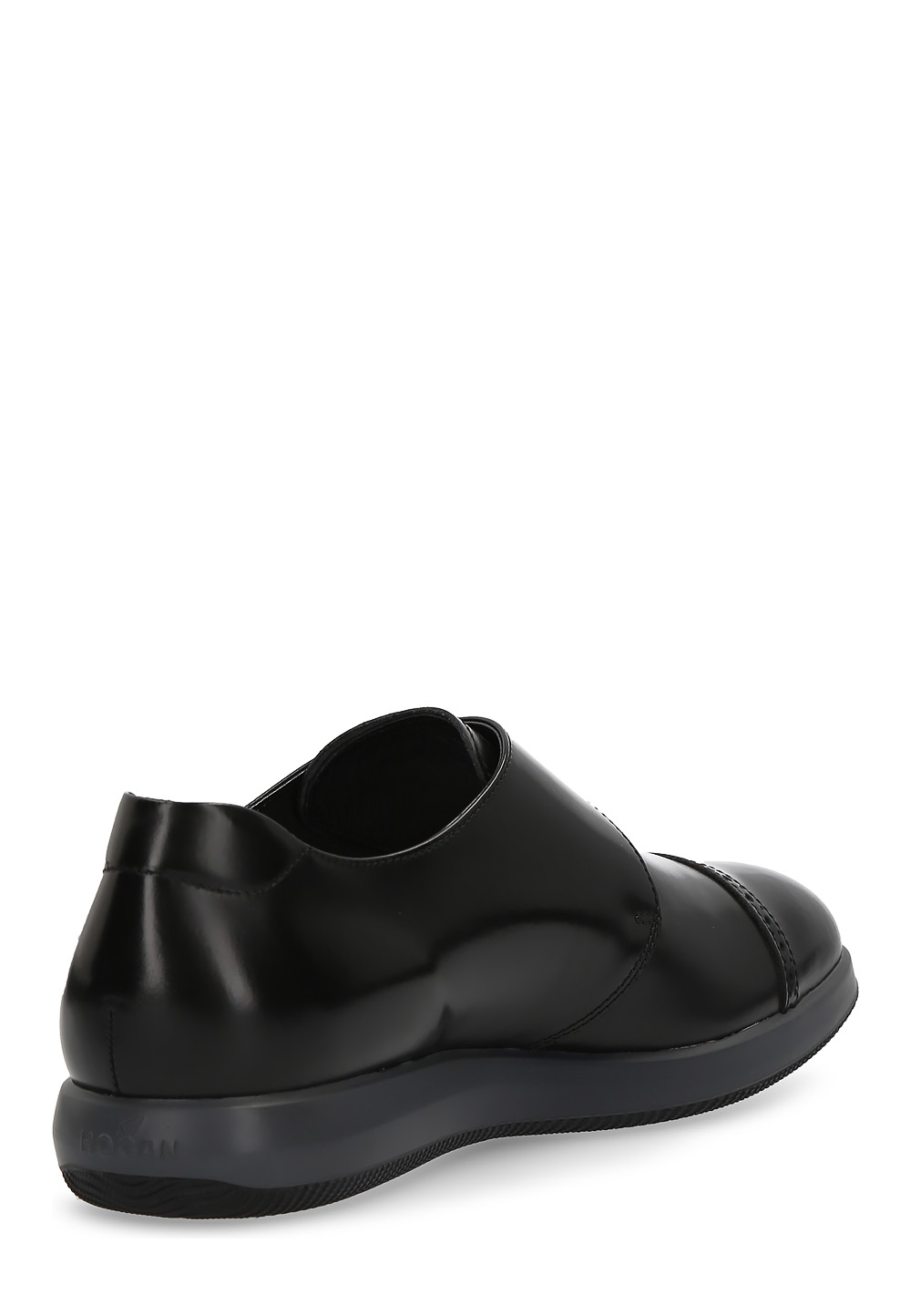 Hogan Uomo Monk Strap Scarpa Nero HXM2090P21066Q6B999
