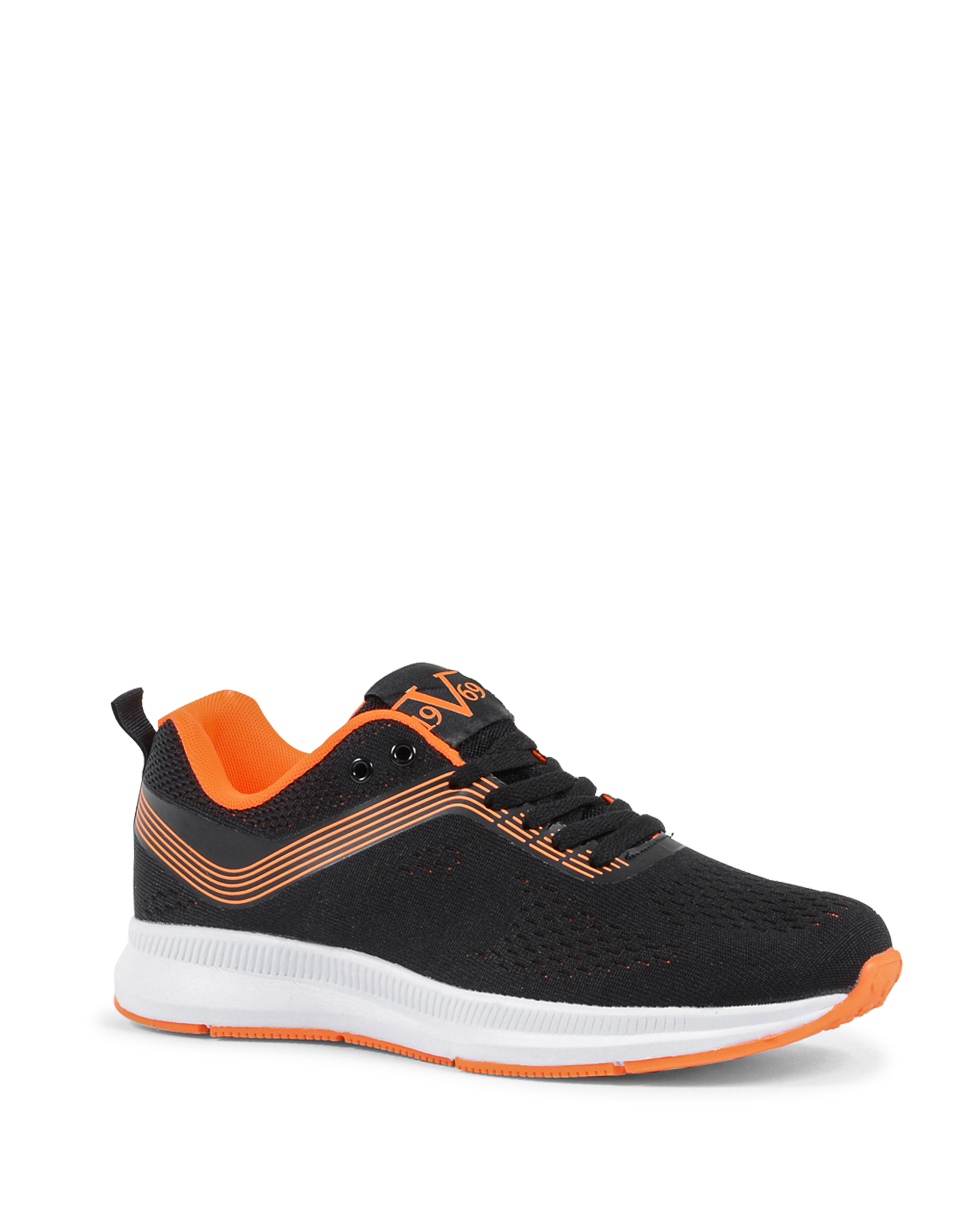 Sneaker Uomo 19V69 Italia V035 NERO ARANCIO