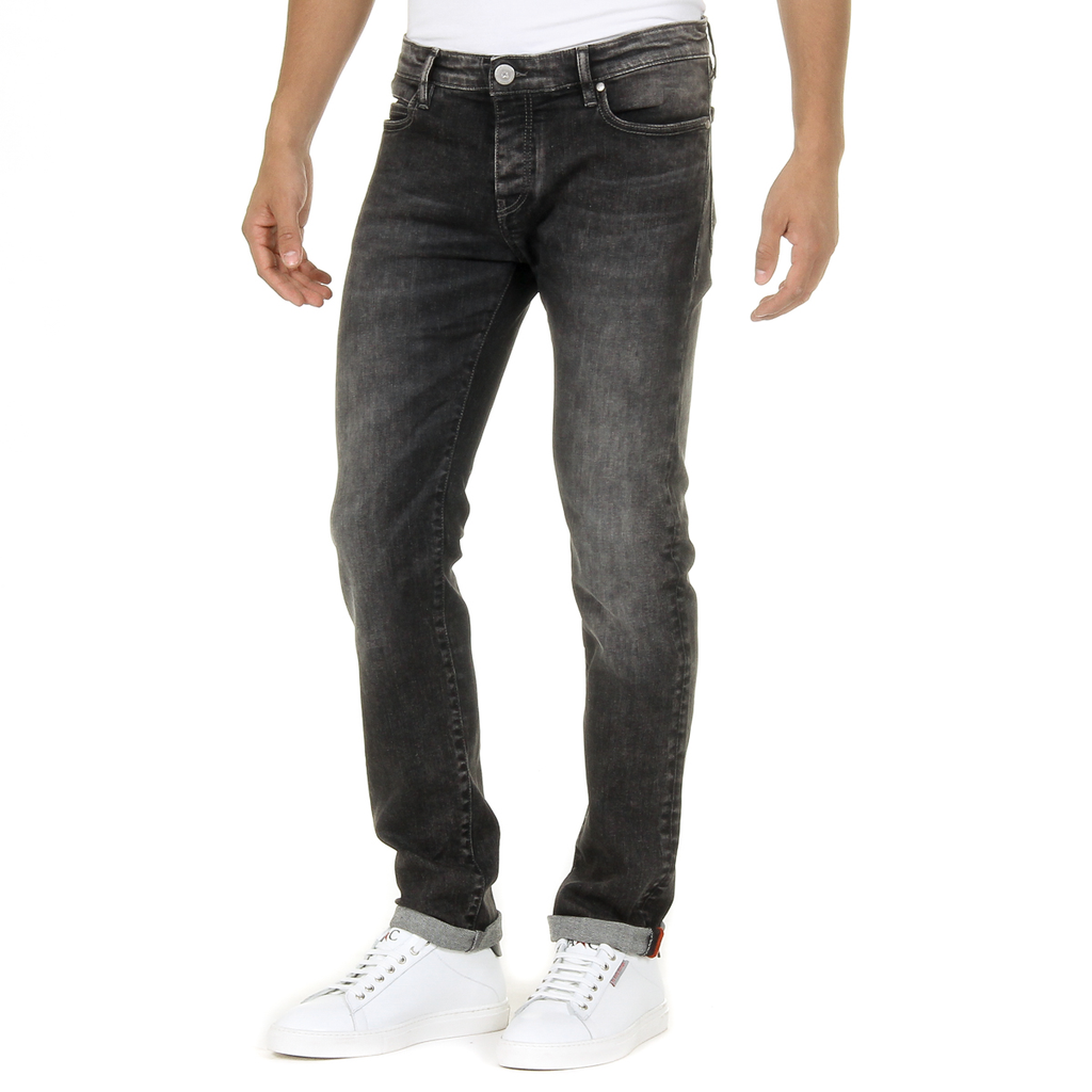 Jeans da uomo Andrew Charles grigio scuro JAN