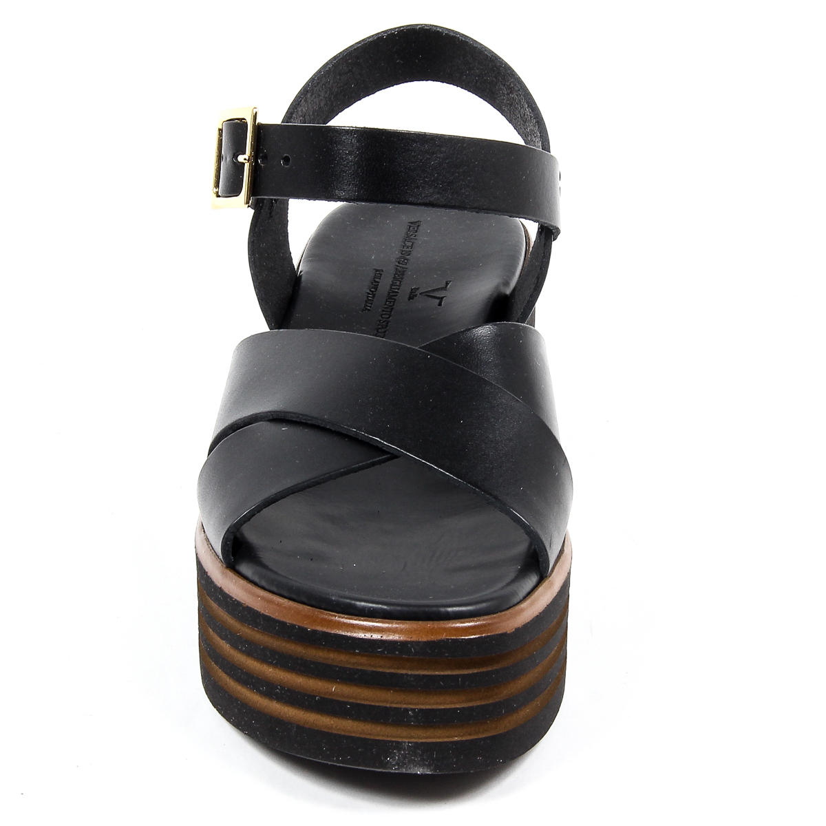 Sandalo flatform da donna V 1969 Italia