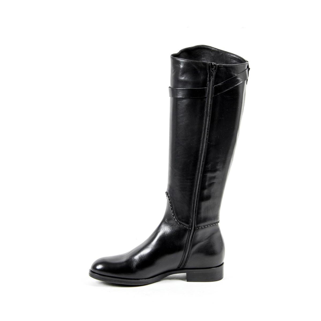 V 1969 Italia Womens High Boot B2414 VITELLO NERO