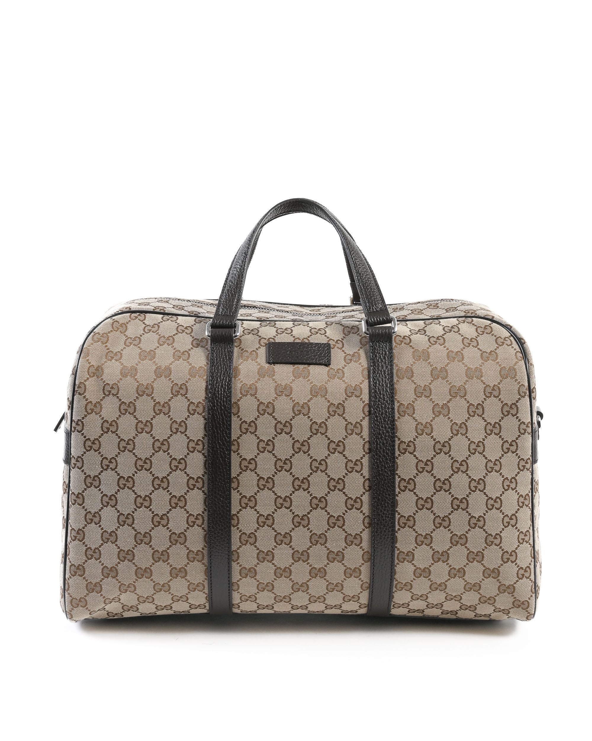 Borsa da viaggio Gucci GG originale in tela 449167 KY9KN 9886