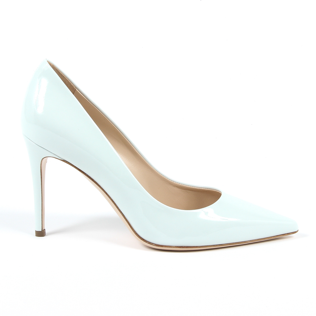 V 1969 Italia Donna Décolleté Azzurro Chiaro MINA