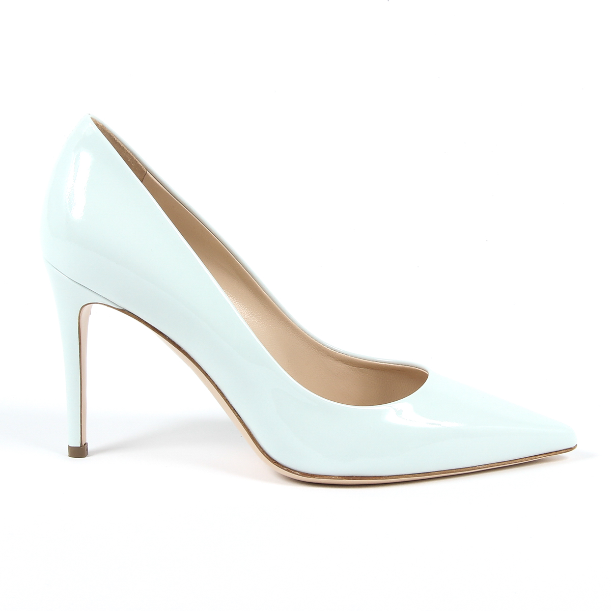 V 1969 Italia Donna Décolleté Azzurro Chiaro MINA