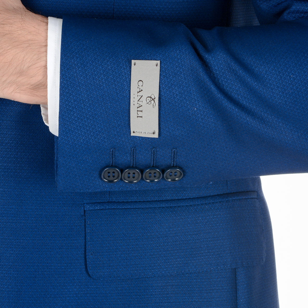 Abito da uomo Canali maniche lunghe blu