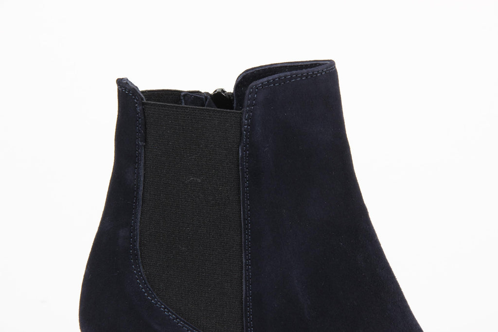 Stivaletto Da Donna V 1969 Italia C22 CAMOSCIO ATLANTICO